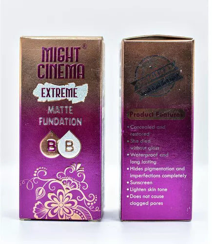 Might Cinema Extreme Matte Foundation BB -101