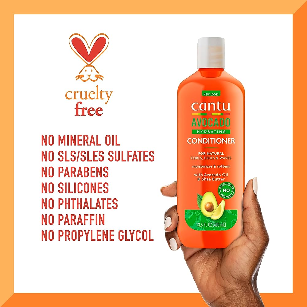 Cantu Avocado Conditioner with Avocado Oil & Shea Butter-400ml