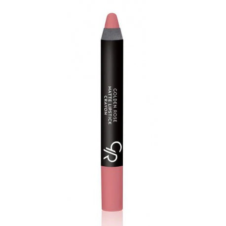 Golden Rose Matte Lipstick Crayon - No: 22