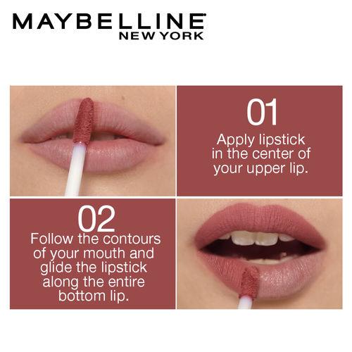 Maybelline New York Sensational Liquid Matte Lipstick - 06, Best Babe