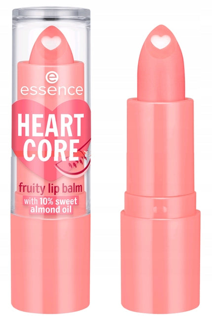 Essence Heart Core Fruity Lip Balm With 10% Sweet Almond Oil