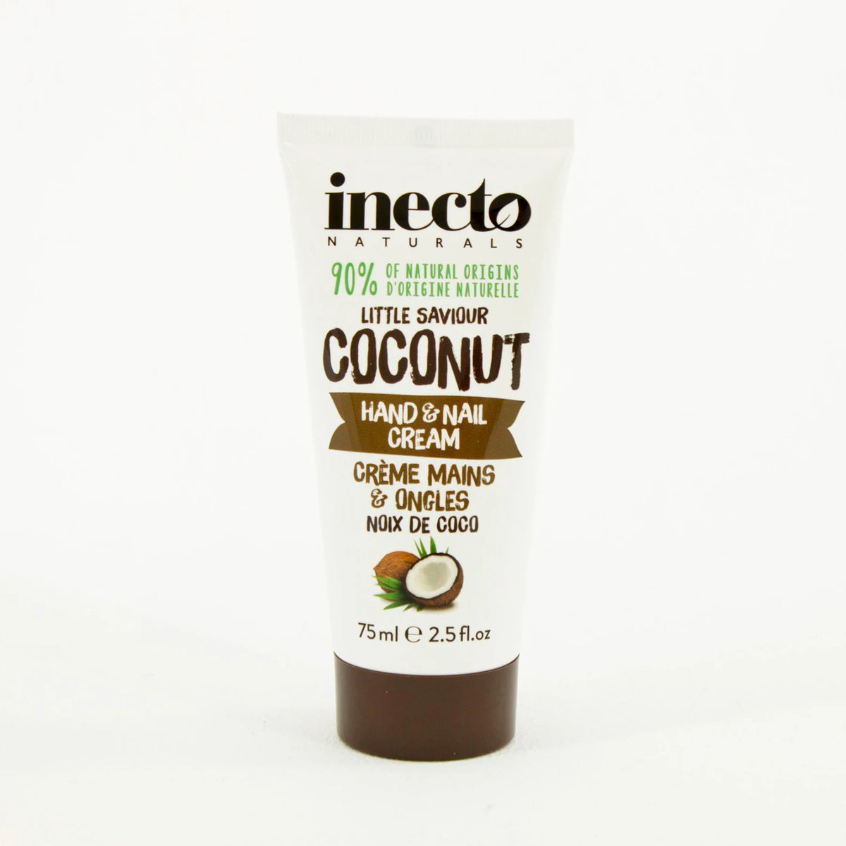 Inecto Pure Coconut Hand & Nail Cream -75ml