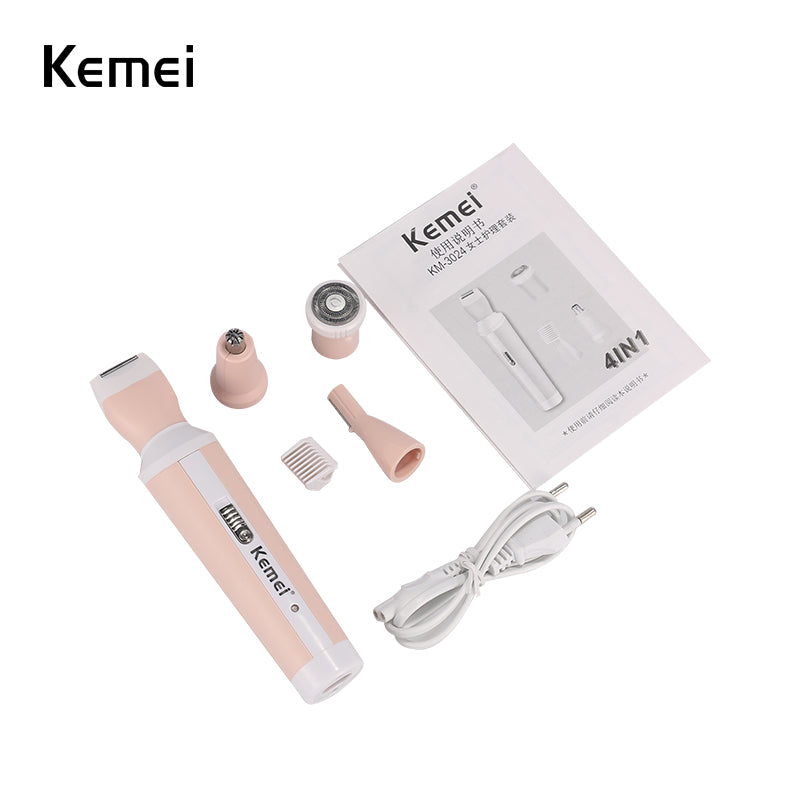 Kemei Hair Removal 4in1 for Women