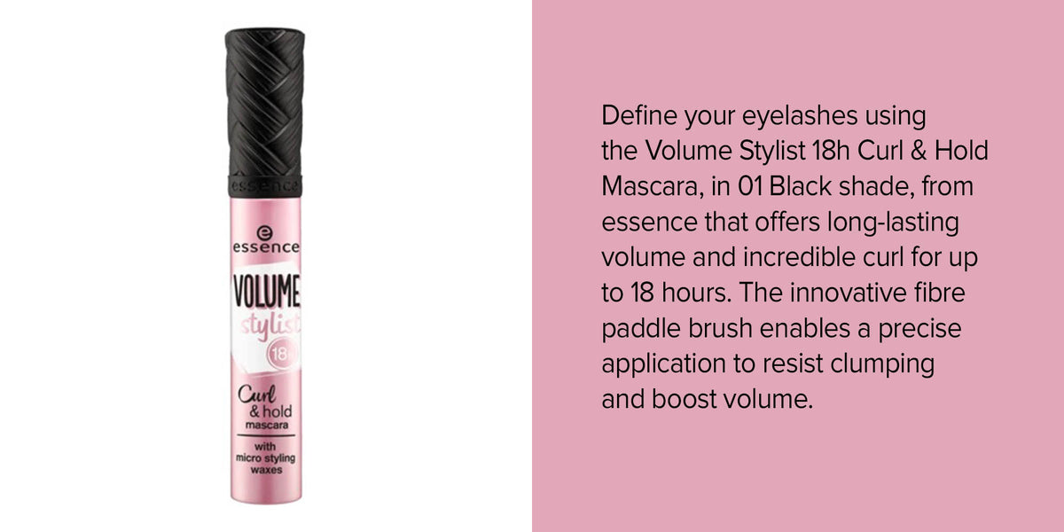 Essence - Volume Stylist 18h Curl & Hold Mascara Black