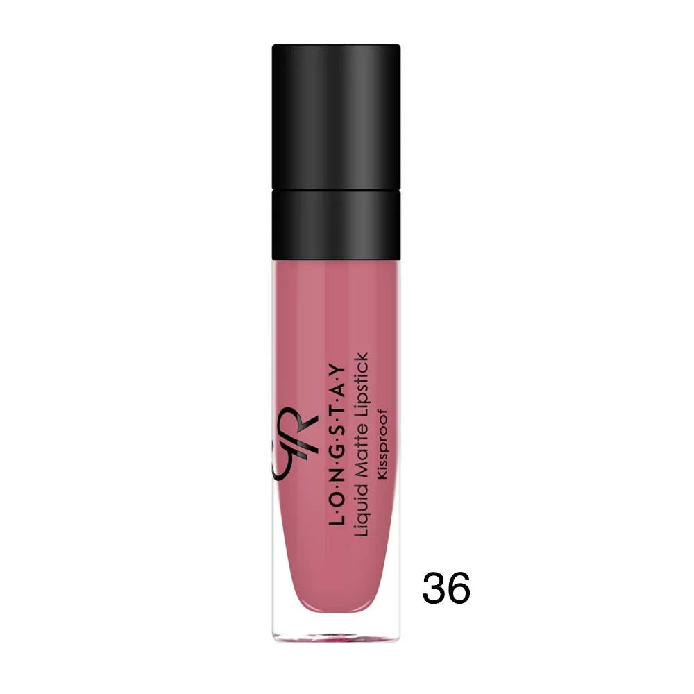 Golden Rose Long Wearing Longstay Liquid Matte Lipstick - 36