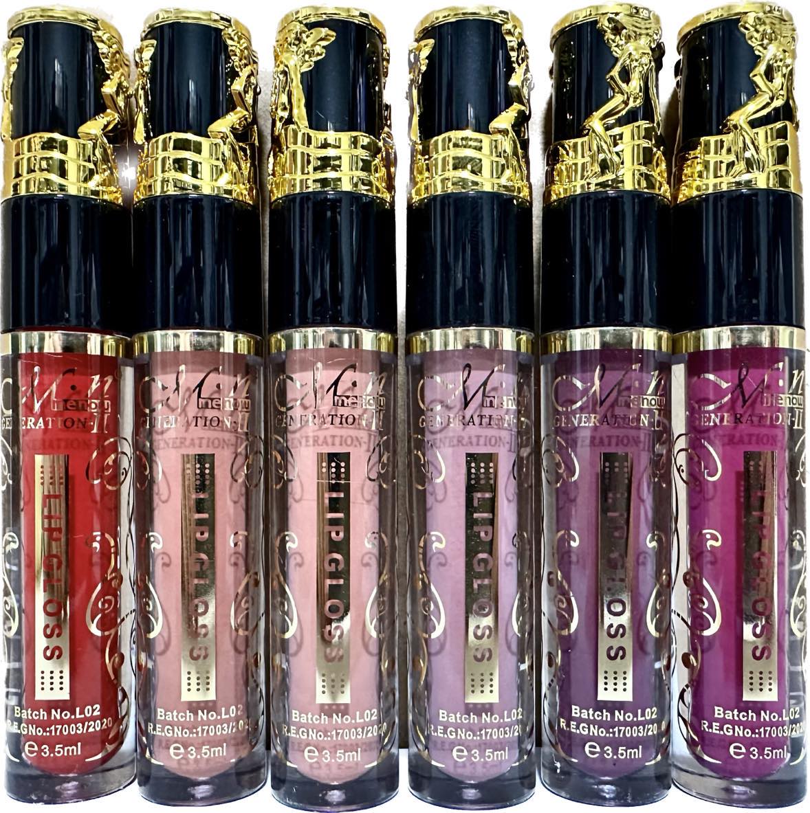 Me Now Lip Gloss Moisturizing M.N 6 colors - C