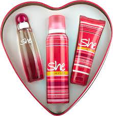 Hunca She Is Fun Gift Sets For Women With Perfume/ Deodorant & Body Lotion