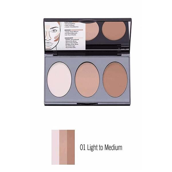 Note Perfecting Contouring Cream Palette Macadamia Oil Vitamin E - 01