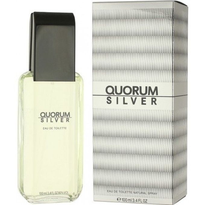 Antonio Puig Quorum Silver Eau De Toilette - 100ml