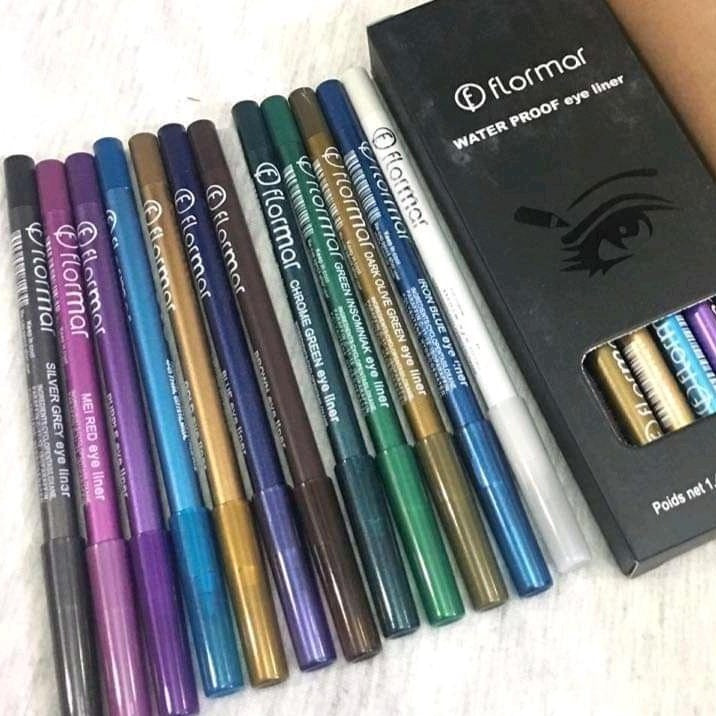 Eyeliner Waterproof - 12pcs - ( Generic )