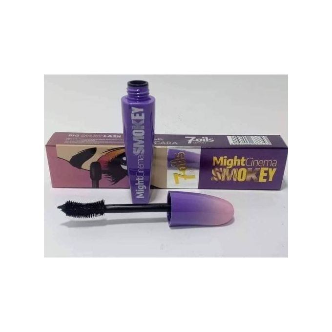 Might Cinema Black Mascara Smokey 7 Oils- No : 912