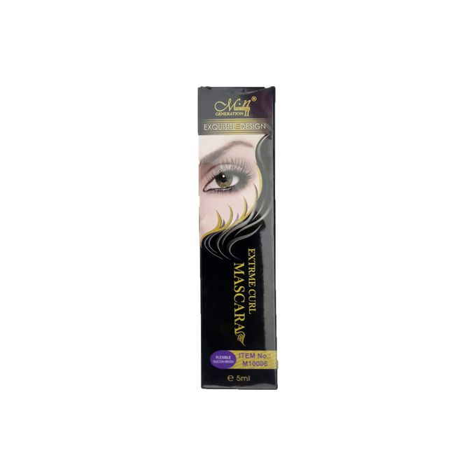 Me Now Flexible Silicone Brush Mascara Extreme Curl - Black