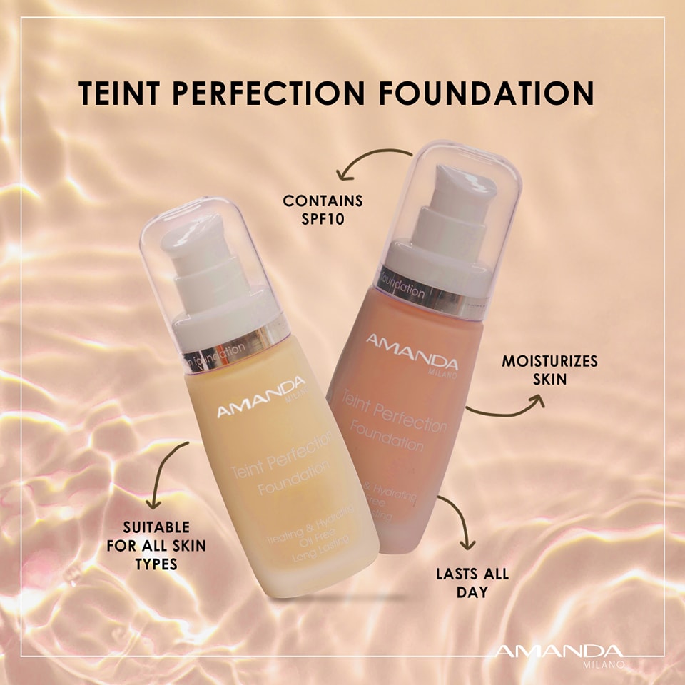 Amanda Milano Tient Perfection Face Foundation - 3 , 30 Ml