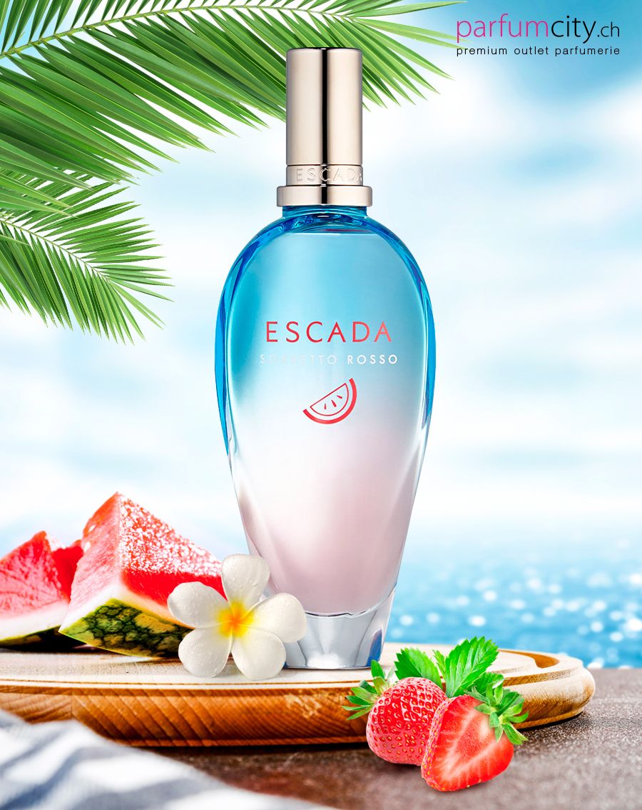 Escada "Sorbetto Rosso" Limited edition for Women - 100ml , EDT