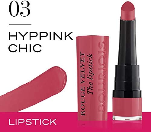 Bourjois Rouge Velvet The Lipstick, 03. Hyppink Chic