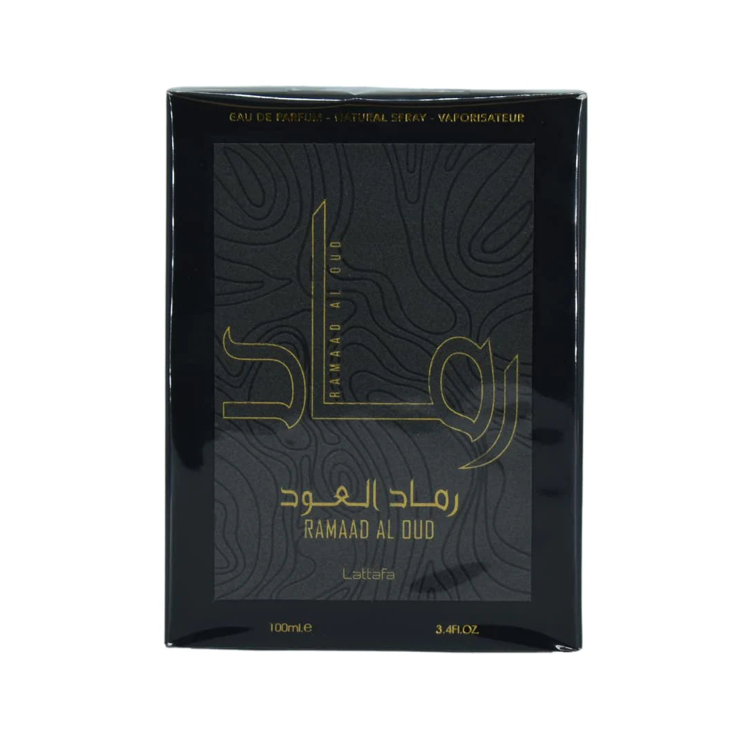 Lattafa Ramaad Al Oud for Unisex - Eau De Parfum - 100ml