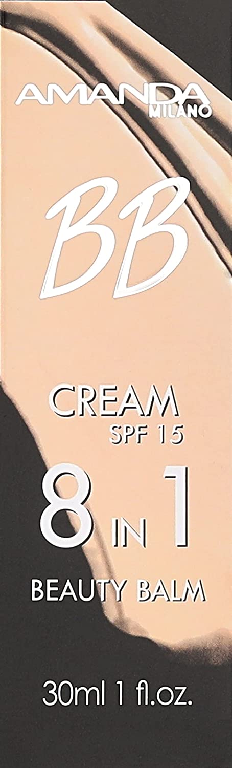 Amanda BB Cream 8 in 1 Beauty Balm - Color : 1