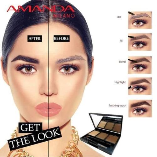 Amanda Milano Professional Eyebrow Kit - 02