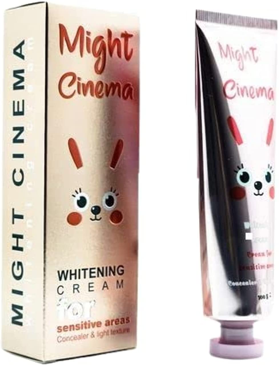 Might Cinema Whitening Cream For Sensitive Areas Concealer And Light Texture Clear