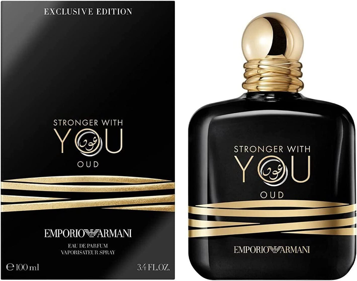 Stronger With You Oud by Giorgio Armani For Unisex - EDP - 100ml