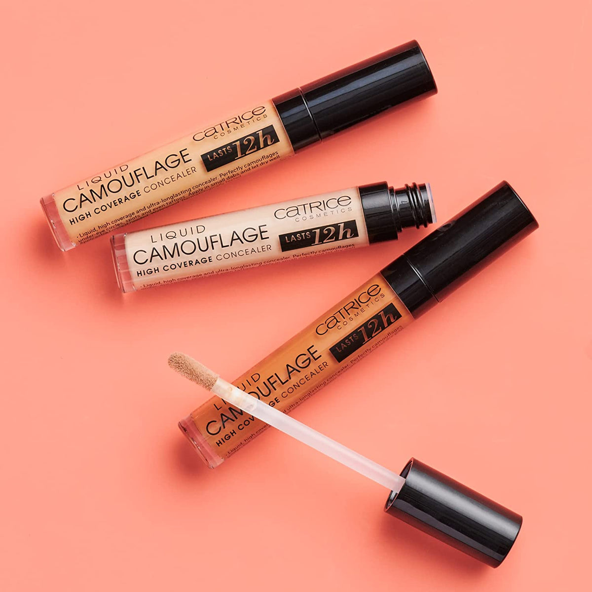 Catrice | Liquid Camouflage High Coverage Concealer | Ultra Long Lasting Concealer | Oil & Paraben Free | Cruelty Free (005 | Light Natural)