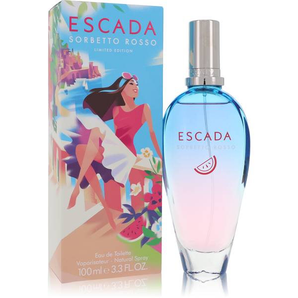 Escada "Sorbetto Rosso" Limited edition for Women - 100ml , EDT