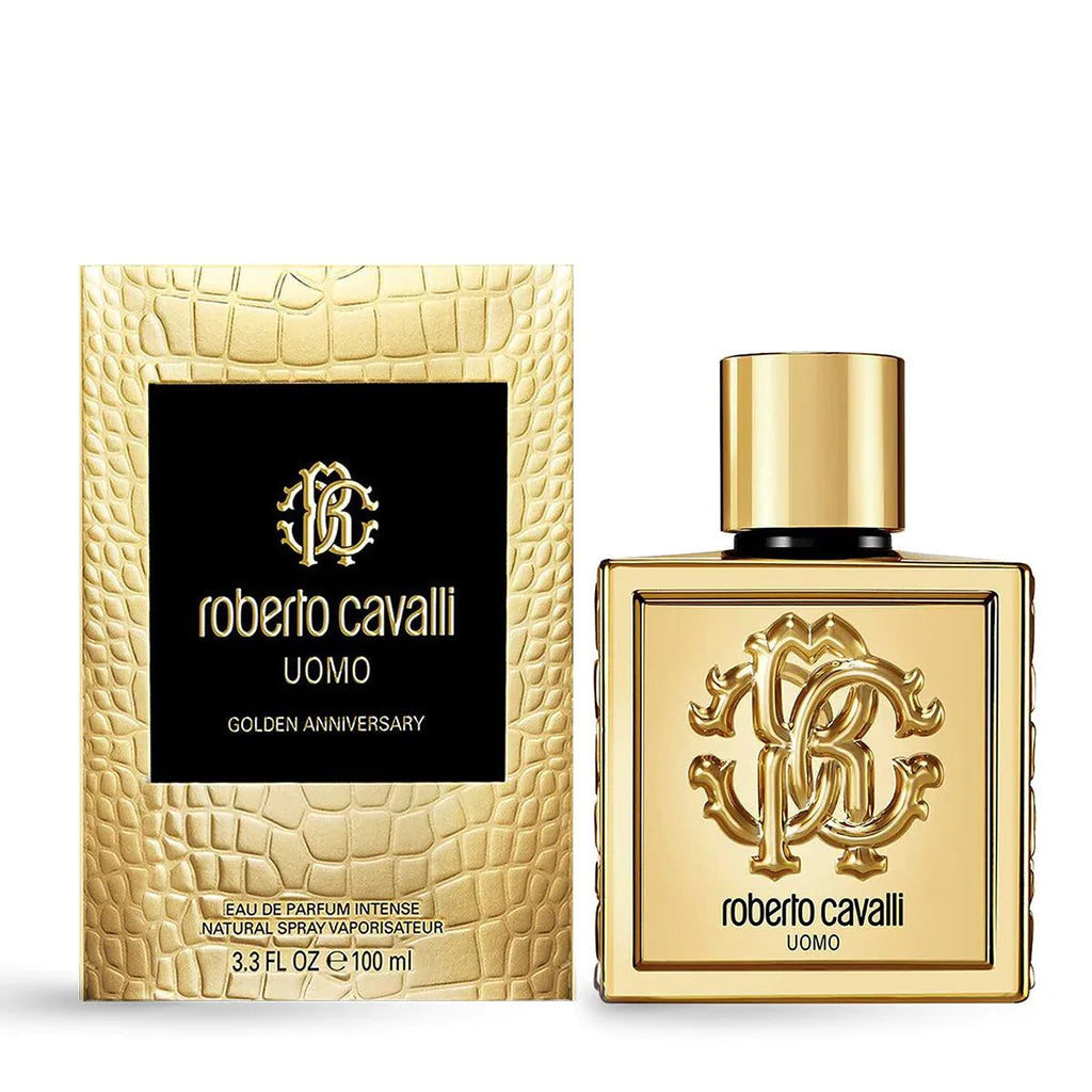 Uomo Golden Anniversary by Roberto Cavalli For Men - EDP Intense - 100ml