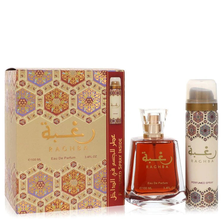 Raghba by Lattafa for Unisex - Eau de Parfum, 100ml