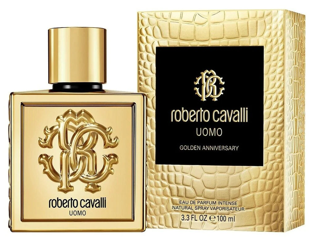 Uomo Golden Anniversary by Roberto Cavalli For Men - EDP Intense - 100ml