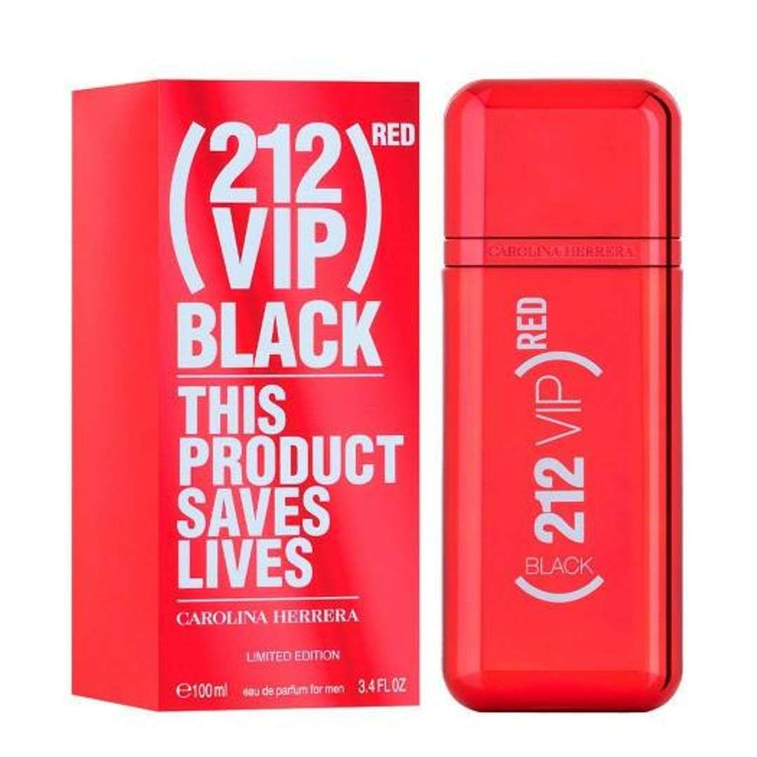 212 VIP Black Red Carolina Herrera for Men - EDP - 100ml