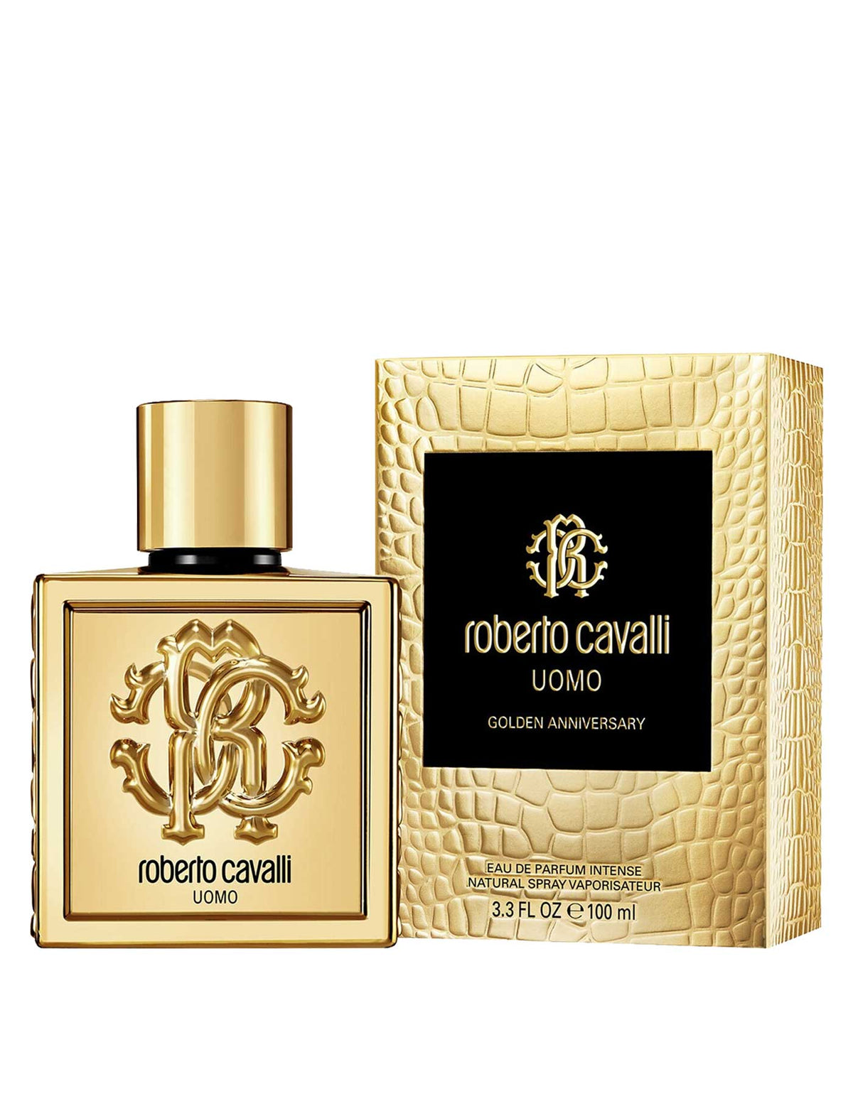 Uomo Golden Anniversary by Roberto Cavalli For Men - EDP Intense - 100ml