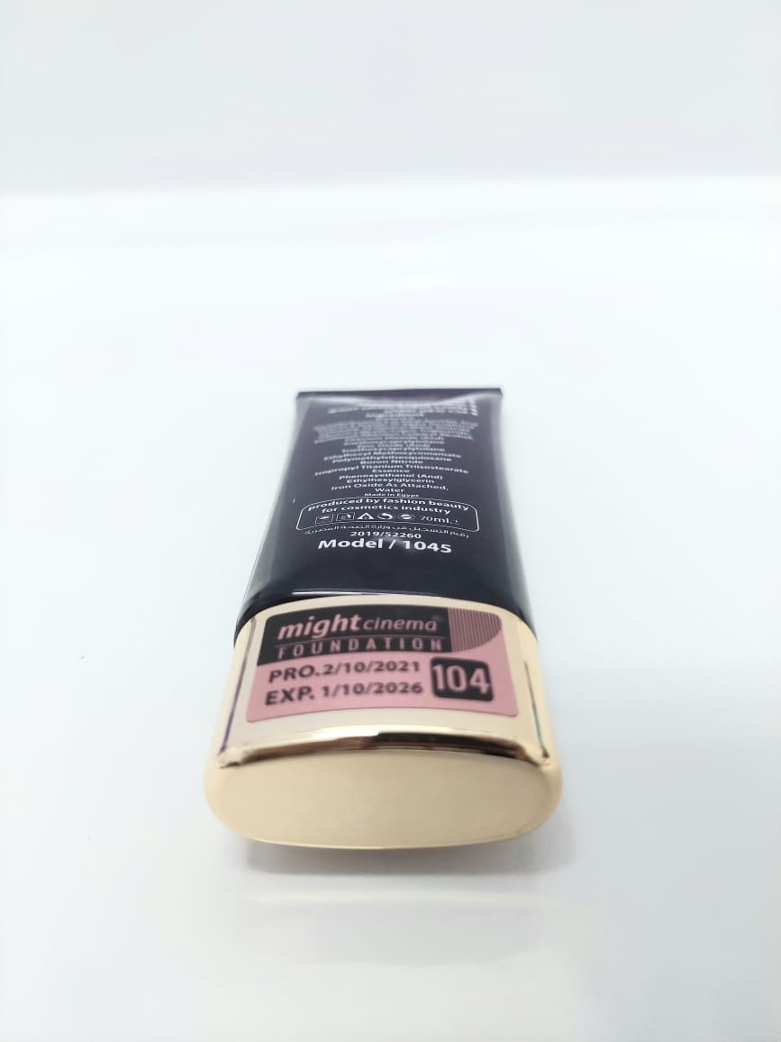 Might Cinema BB Extra Matte Foundation - 104 -HD كريم اساس خافي للعيوب بتقنيه