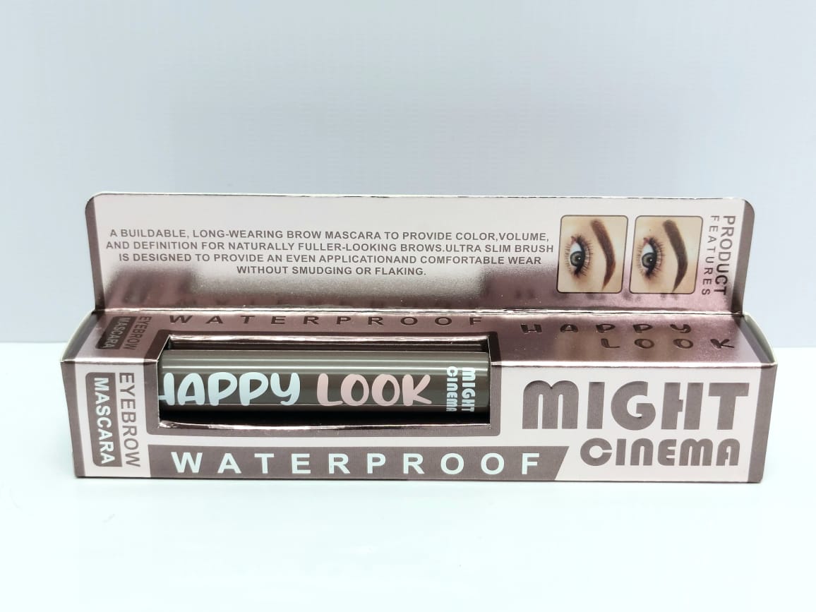 Might Cinema Eyebrow Mascara WaterproofHappy Look - A