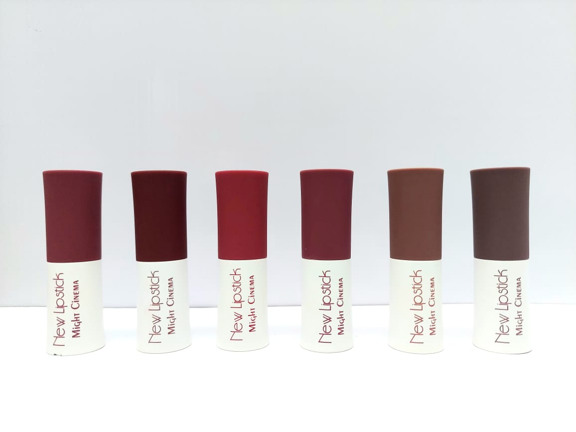 Might Cinema Matte Lipstick Long Lasting Waterproof - 12 Pcs