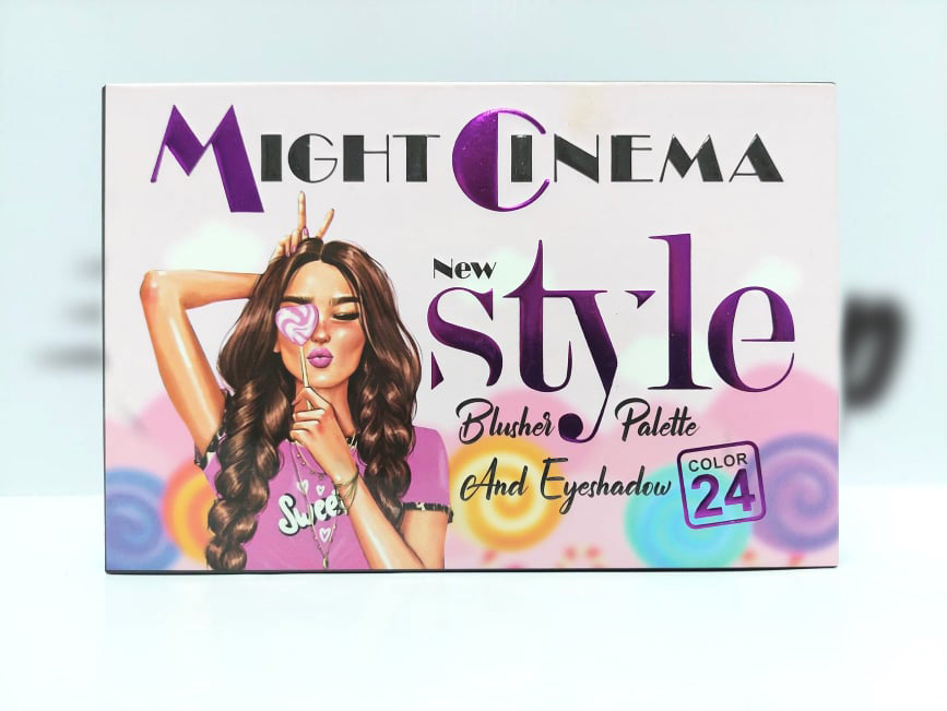 Might Cinema Blusher + Eyeshadow Palette 24 color