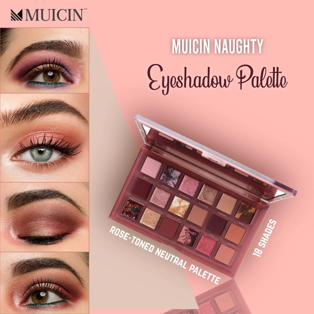 Huda Beauty Naughty Nude Eyeshadow Palette