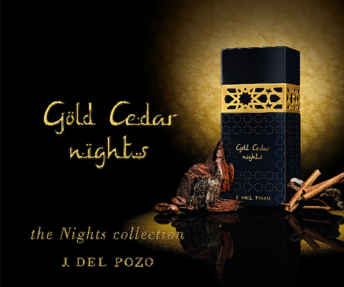 Gold Cedar Nights by Jesus Del Pozo for Men - Eau de Parfum - 100ml