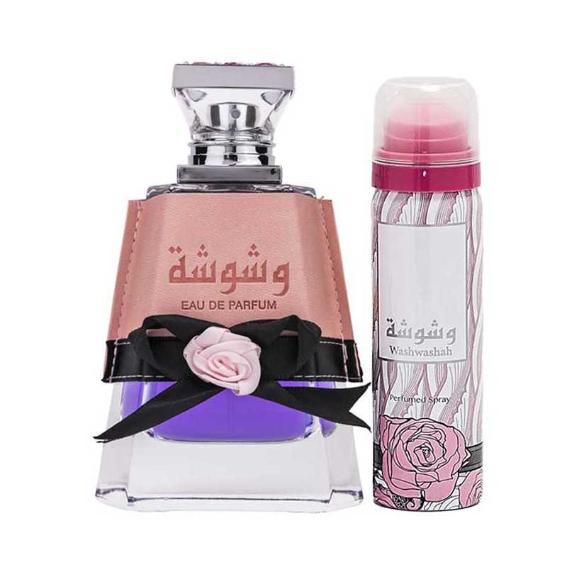 Washwasha Lattafa Perfumes for Women - Eau de Parfum - 100ml , Free Deodorant Spray