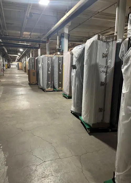 Hundreds of Coffins