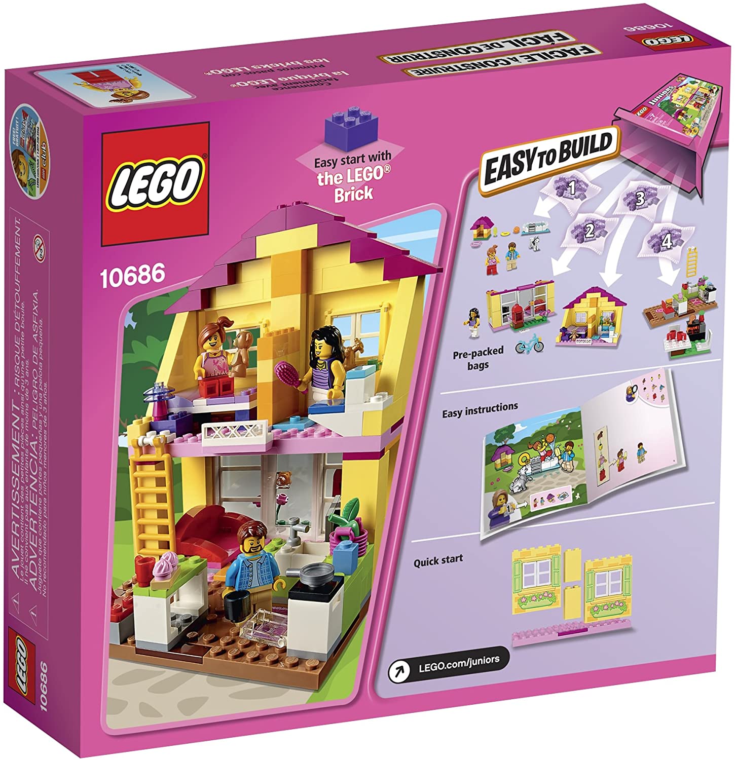 LEGO Juniors Family House Building Kit