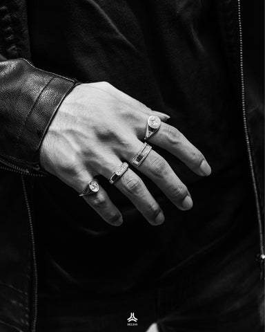 Stacking Rings: A Guide to Mixing and Matching Silver Jewelry for Men ...