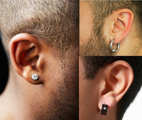 The dangly earring is in — for men | The Seattle Times
