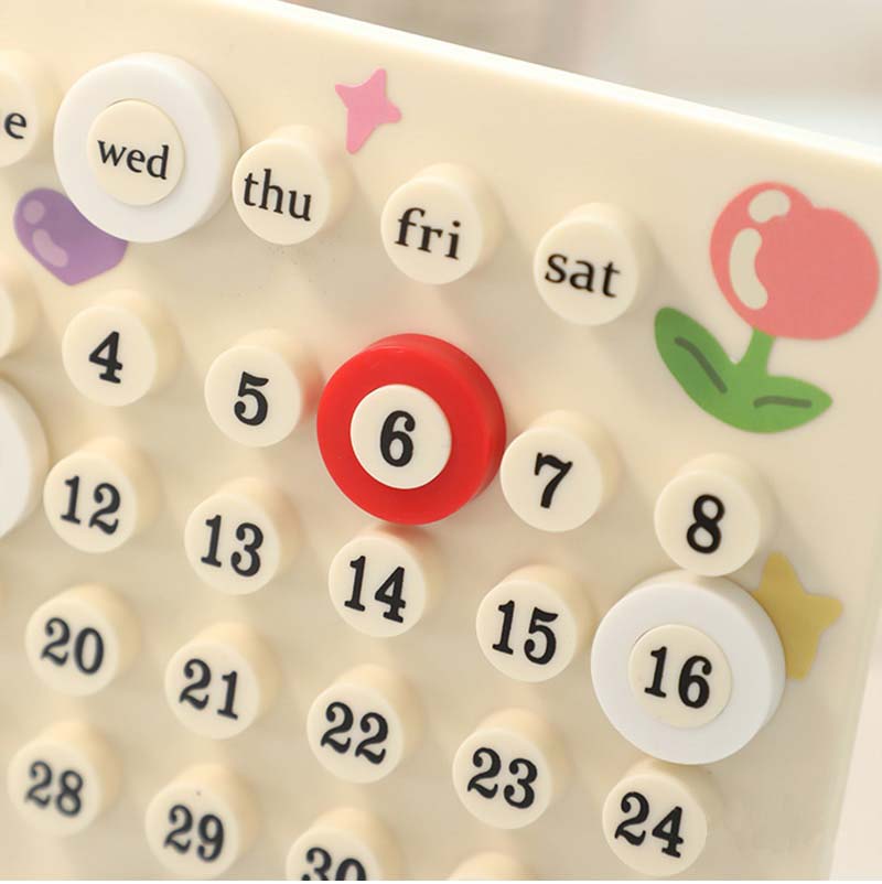 Cute Mini Ring A Date Desk Table Calendar – HAPPY DAISY MARKET
