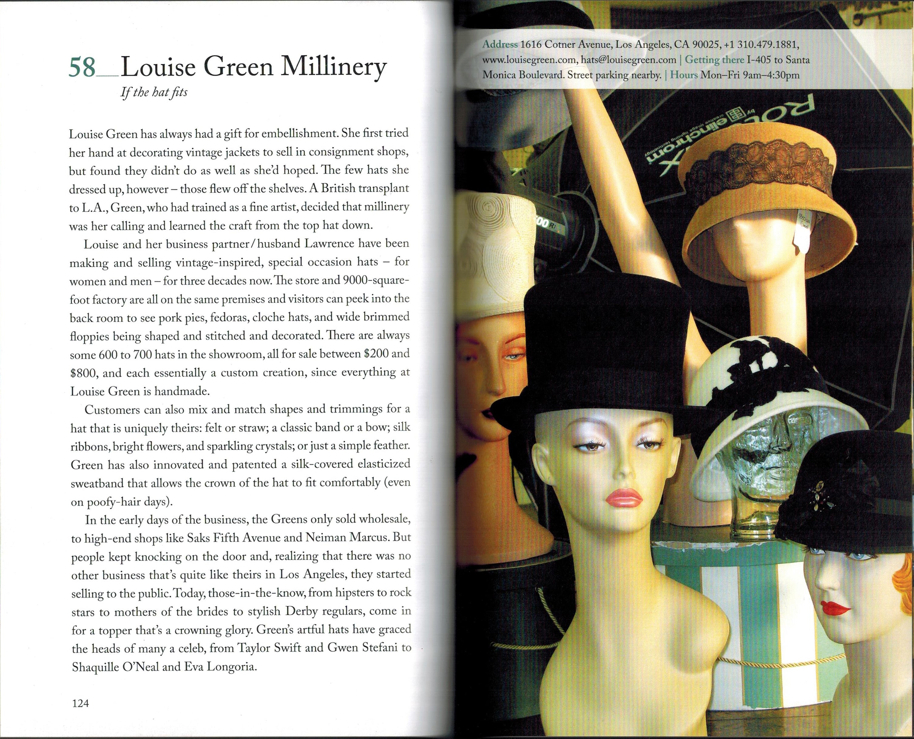 Louise Green Millinery - Los Angeles Times