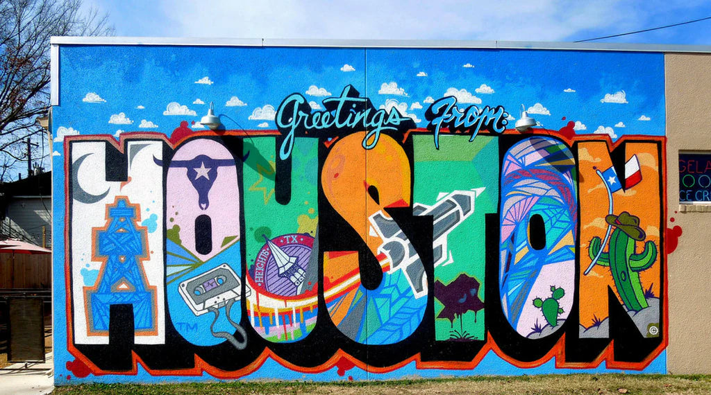 Discover Graffiti Park, Houston's vibrant outdoor gallery