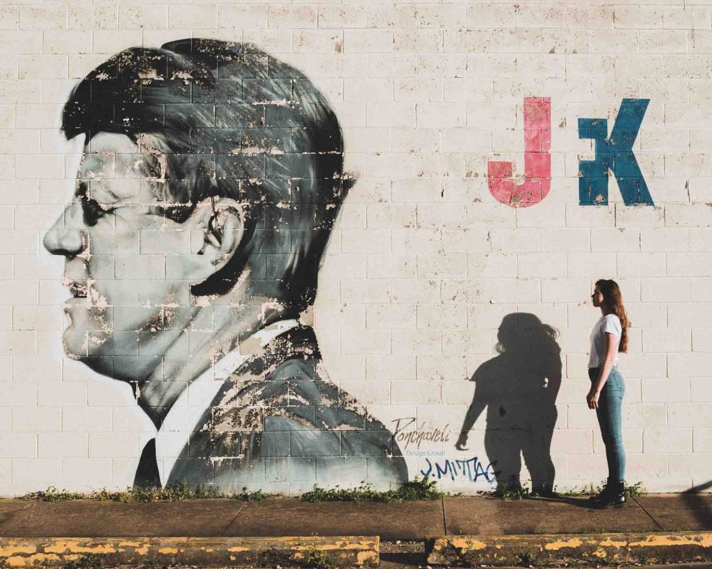 JFK Dallas Murals