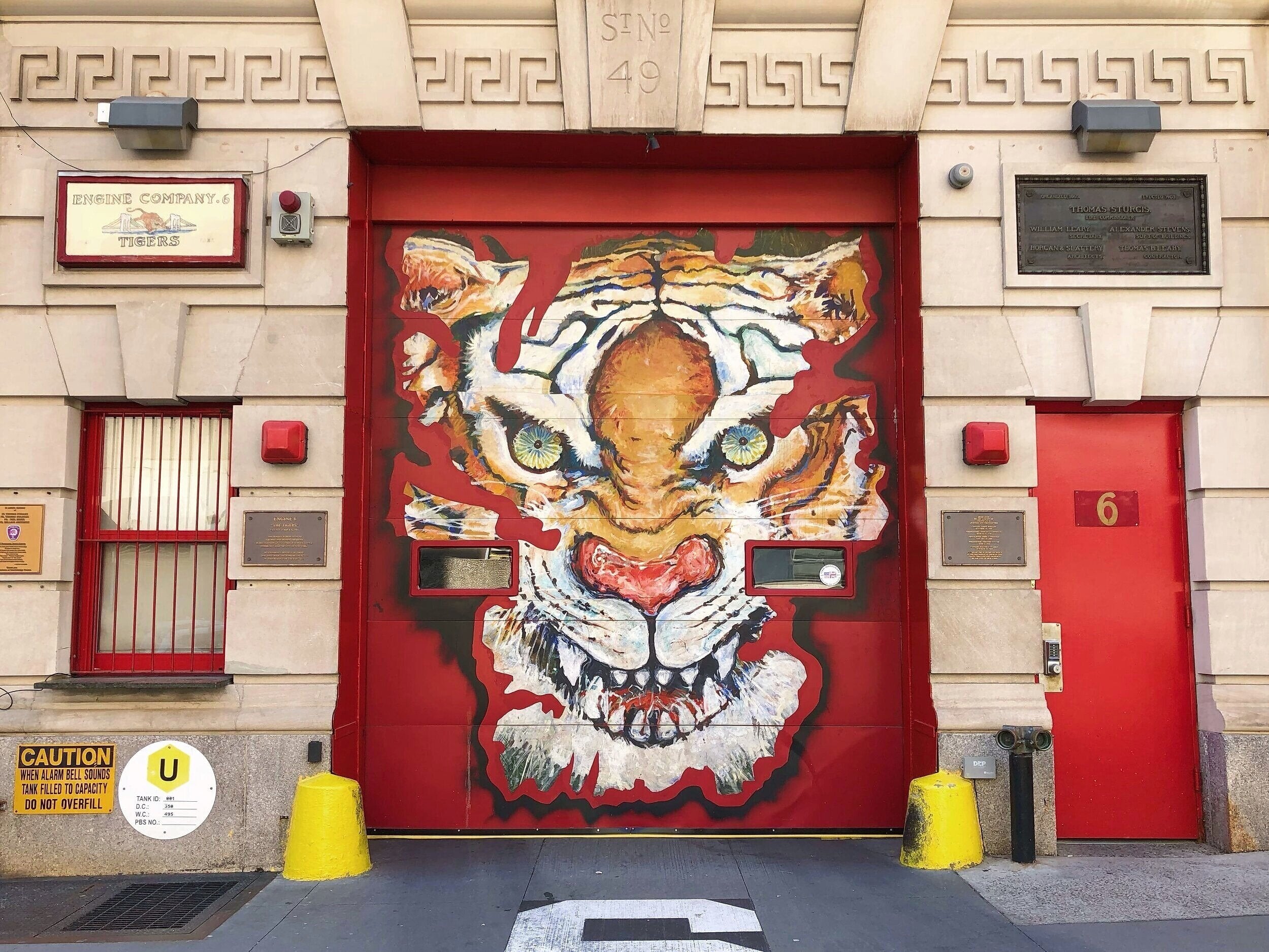 The Tiger Near Fulton Street NYC