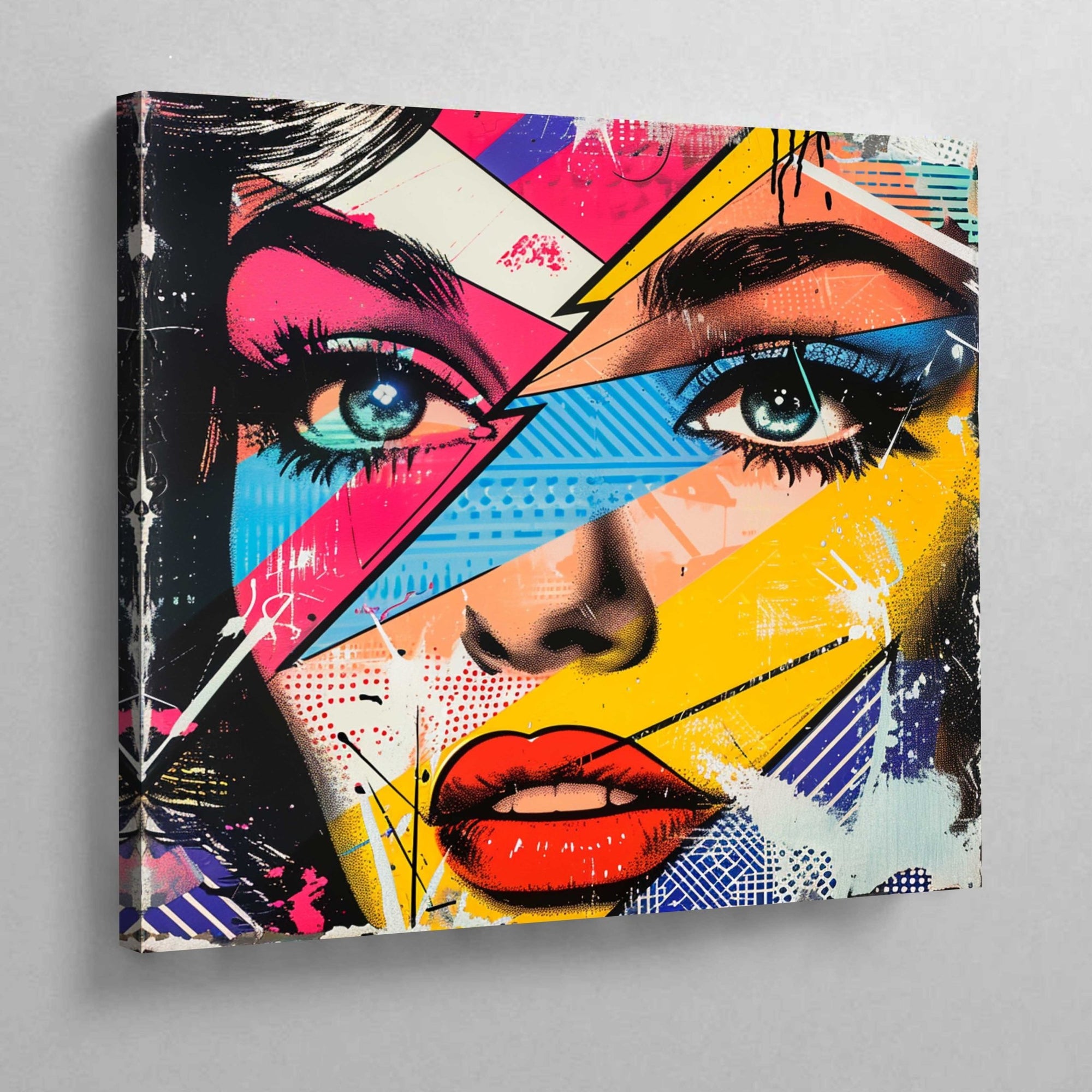 Woman Pop Art Canvas