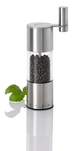 AdHoc Mrs. Bean Manual Stainless Steel Coffee Grinder with Adjustable  Coarseness Settings