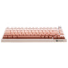 Gamakay 123 Keys Pink Gradient Keycaps Set, OEM Profile Side Hot-Stamping PBT Keycap Set Suitable for 61/68/75/80/84/87/98/104/108 Layout Mechanical Gaming Keyboard (Pink Gradient Theme)